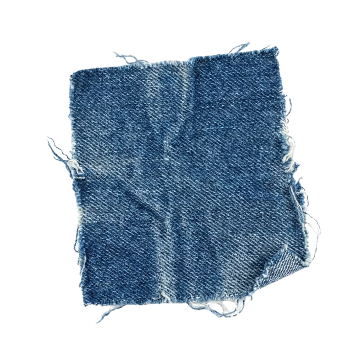 Textura de ganga reciclada para o fundo de Frayed Card Holder